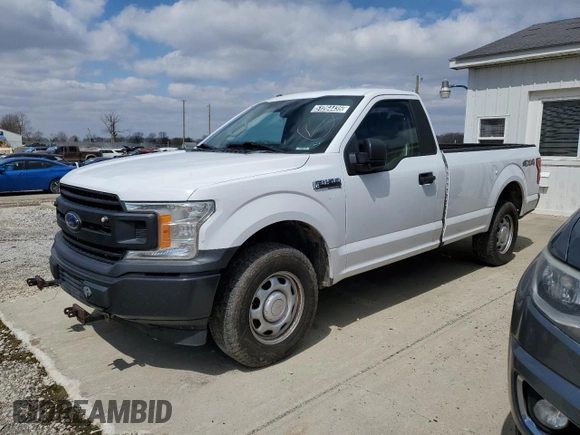 2018 Ford F-150 XL with VIN 1FTMF1EB7JKC12738, listed as a Copart auction lot 51264435 with 290,451 mi miles and Clean Title. Bid and sale history available at carsss.com. Image 1.