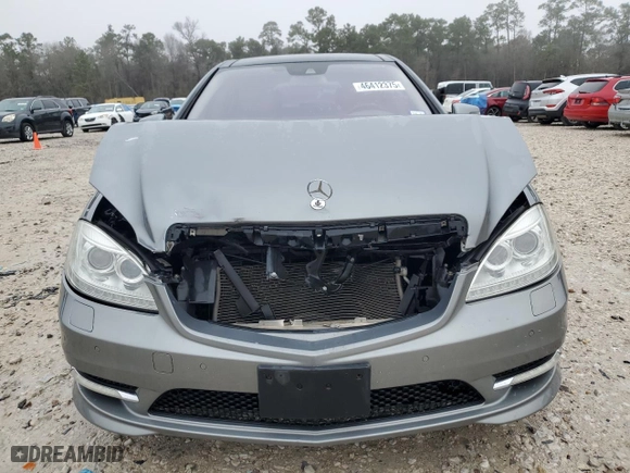 2010 Mercedes-Benz S-Class S 550 with VIN WDDNG7BB1AA350327, listed as a Copart auction lot 46412375 with 149,585 mi miles and Salvage Title. Bid and sale history available at carsss.com. Image 5.