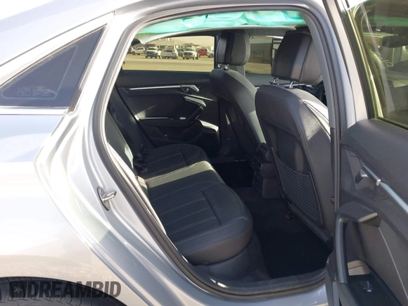 2022 Audi A3 Premium with VIN WAUAUDGY6NA071844, listed as a IAAI auction lot 41462006 with 54,917 mi miles. Bid and sale history available at carsss.com. Image 8.