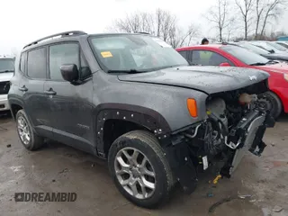 2018 Jeep Renegade Altitude with VIN ZACCJBBB1JPH83863, listed as a IAAI auction lot 41918822 with 75,794 mi miles and . Bid and sale history available at DreamBid. Image 1.