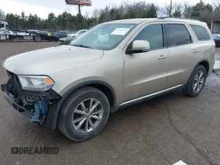 2015 Dodge Durango Limited with VIN 1C4RDHDG4FC907200, listed as a IAAI auction lot 41454294 with 268,848 mi miles and . Bid and sale history available at carsss.com. Image 18.