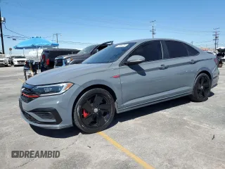 2021 Volkswagen Jetta GLI S with VIN 3VW6T7BU6MM019520, listed as a Copart auction lot 63085735 with 50,561 mi miles and Salvage title. Bid and sale history available at DreamBid. Image 1.
