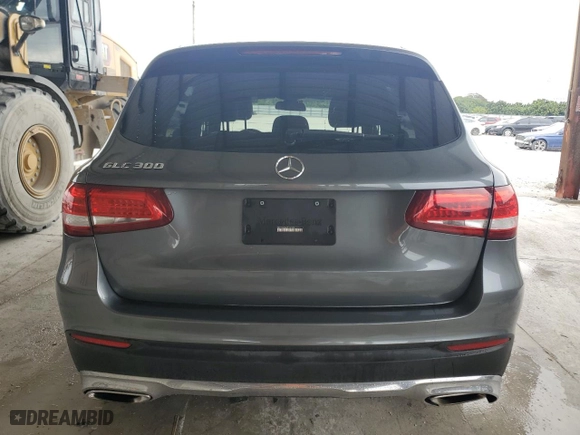 2017 Mercedes-Benz GLC with VIN WDC0G4JB6HF134193, listed as a Copart auction lot 88370225 with 71,104 mi miles and Salvage Title. Bid and sale history available at carsss.com. Image 6.