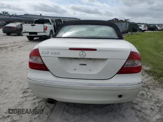 2007 Mercedes-Benz CLK 350 with VIN WDBTK56F67F211595, listed as a Copart auction lot 76596154 with 158,864 mi miles and Salvage Title. Bid and sale history available at DreamBid. Image 6.