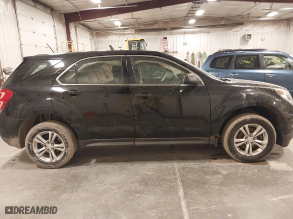 2017 Chevrolet Equinox LS with VIN 2GNALBEK4H1599333, listed as a IAAI auction lot 41845974 with 107,763 mi miles. Bid and sale history available at carsss.com. Image 13.