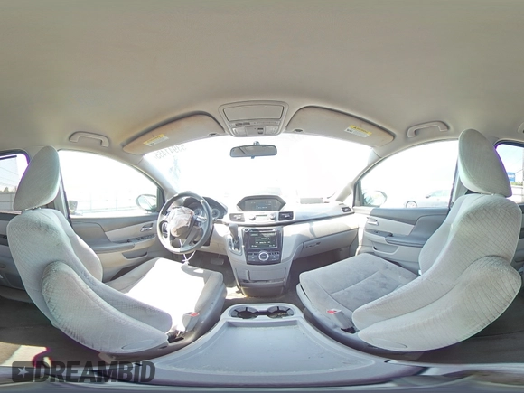 2014 Honda Odyssey EX with VIN 5FNRL5H42EB125092, listed as a Copart auction lot 53941455 with 110,684 mi miles and Salvage Title. Bid and sale history available at carsss.com. Image 15.