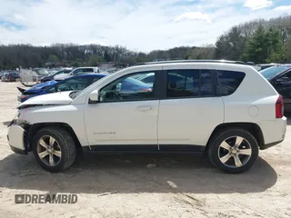 2017 Jeep Compass High Altitude with VIN 1C4NJDEB4HD176025, listed as a IAAI auction lot 42129709 with 135,812 mi miles. Bid and sale history available at carsss.com. Image 14.