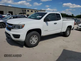 2018 Chevrolet Colorado 2WD Work Truck with VIN 1GCHSBEA7J1146367, listed as a Copart auction lot 56457215 with 64,617 mi miles and Clean title. Bid and sale history available at DreamBid. Image 1.