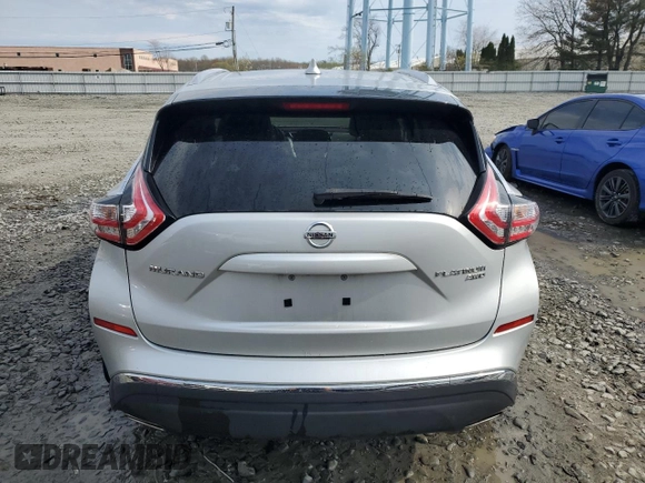 2016 Nissan Murano S with VIN 5N1AZ2MH5GN170255, listed as a Copart auction lot 52790255 with 101,370 mi miles and Salvage Title. Bid and sale history available at carsss.com. Image 6.