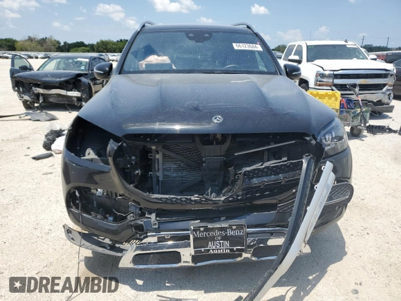 2021 Mercedes-Benz GLS 450 with VIN 4JGFF5KE8MA429333, listed as a Copart auction lot 66123684 with 39,818 mi miles and Salvage Title. Bid and sale history available at DreamBid. Image 5.