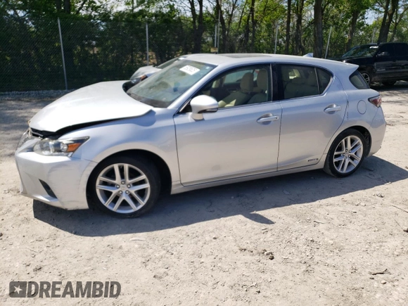 2014 Lexus CT 200h z VIN JTHKD5BH5E2194001, wystawiony jako Copart lot #55929535 z przebiegiem 147 802 mil mil oraz Szkody całkowita. Historia ofert i sprzedaży dostępna na DreamBid. Obrazek 1.