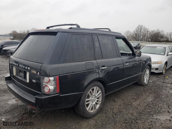 2011 Land Rover Range Rover HSE with VIN SALME1D4XBA355706, listed as a Copart auction lot 52011145 with 169,095 mi miles and Clean Title. Bid and sale history available at carsss.com. Image 3.