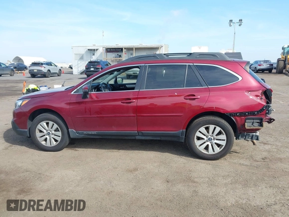 2017 Subaru Outback Premium with VIN 4S4BSAFC9H3418315, listed as a IAAI auction lot 42012091 with 62,906 mi miles and . Bid and sale history available at DreamBid. Image 14.