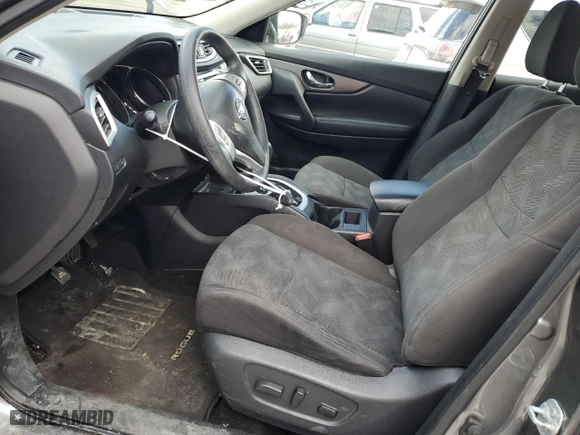 2016 Nissan Rogue SV with VIN KNMAT2MV6GP698516, listed as a Copart auction lot 45468645 with 106,766 mi miles and Salvage Title. Bid and sale history available at carsss.com. Image 7.