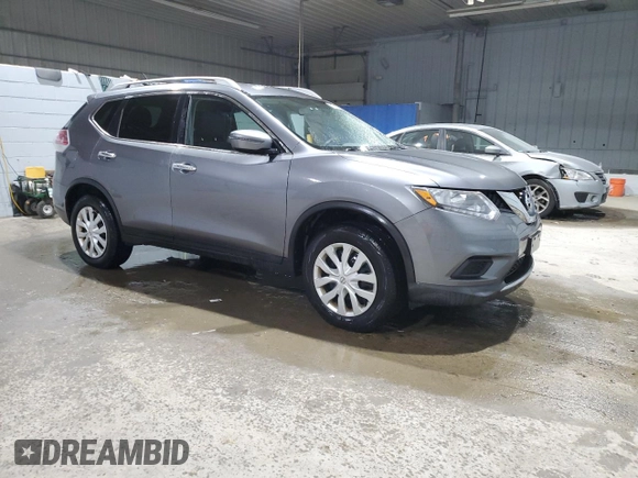 2016 Nissan Rogue S z VIN KNMAT2MV1GP621004, wystawiony jako Copart lot #41639915 z przebiegiem 129 185 mil mil oraz Szkoda całkowita • Salvage title. Historia ofert i sprzedaży dostępna na DreamBid. Obrazek 4.