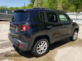 2020 Jeep Renegade Sport z VIN ZACNJBAB8LPK99358, wystawiony jako Copart lot #53517005 z przebiegiem 63 647 mil mil oraz Czysty tytuł • Clean title. Historia ofert i sprzedaży dostępna na DreamBid. Obrazek 3.