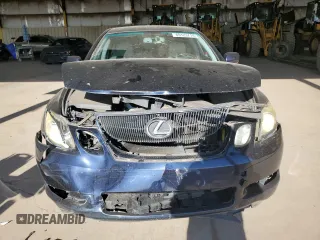 2007 Lexus GS 350 with VIN JTHBE96S870027236, listed as a Copart auction lot 69123714 with 206,250 mi miles and Salvage Title. Bid and sale history available at carsss.com. Image 5.