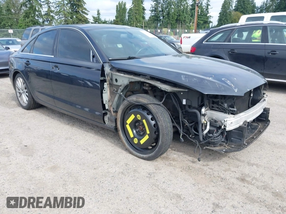 2012 Audi A6 Premium Plus z VIN WAUGGAFC5CN120320, wystawiony jako IAAI lot #42559276 z przebiegiem 106 261 mil mil oraz . Historia ofert i sprzedaży dostępna na DreamBid. Obrazek 1.