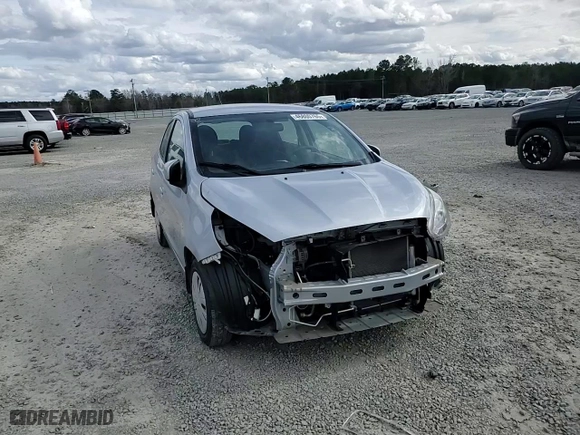 2020 Mitsubishi Mirage ES with VIN ML32A3HJ3LH006047, listed as a Copart auction lot 46800765 with 45,240 mi miles and Salvage Title. Bid and sale history available at carsss.com. Image 11.