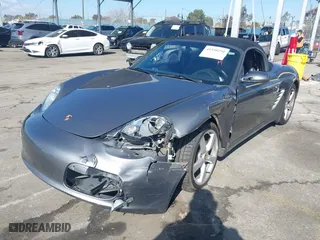2007 Porsche Boxster with VIN WP0CA29857U711209, listed as a IAAI auction lot 41550294 with 86,012 mi miles. Bid and sale history available at carsss.com. Image 17.