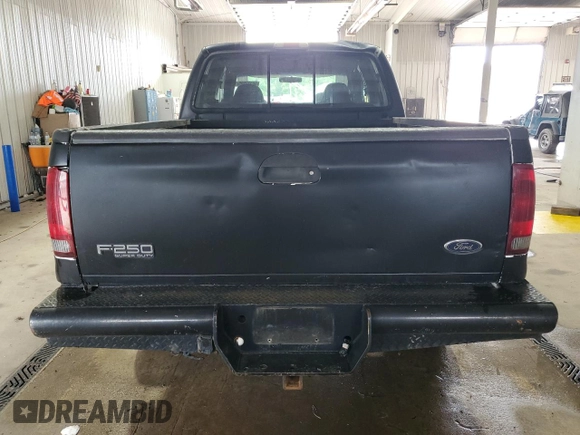 2002 Ford F-250 XL with VIN 1FTNW21L72EC87674, listed as a Copart auction lot 60322595 with Not provided miles and Salvage title. Bid and sale history available at DreamBid. Image 6.