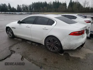 2017 Jaguar XE 35t Premium with VIN SAJAD4BV5HA964237, listed as a Copart auction lot 87274704 with 82,542 mi miles and Salvage Title. Bid and sale history available at DreamBid. Image 2.
