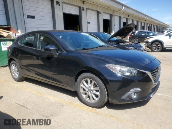 2014 Mazda 3 i Touring with VIN JM1BM1L79E1174307, listed as a Copart auction lot 50416965 with 132,968 mi miles and Salvage Title. Bid and sale history available at DreamBid. Image 4.