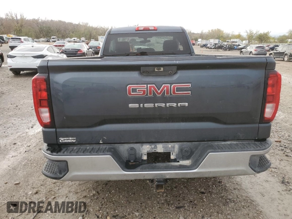2020 GMC Sierra 1500 with VIN 3GTN8AEF1LG323667, listed as a Copart auction lot 79236084 with 91,792 mi miles and Clean Title. Bid and sale history available at DreamBid. Image 6.