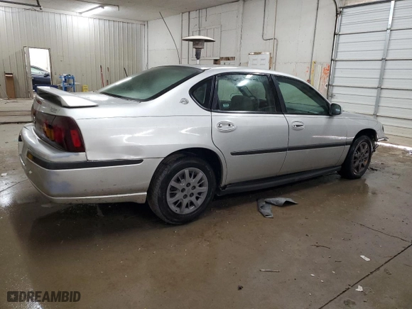2001 Chevrolet Impala with VIN 2G1WF55E019120651, listed as a Copart auction lot 87851475 with 315,504 mi miles and Salvage Title. Bid and sale history available at carsss.com. Image 3.