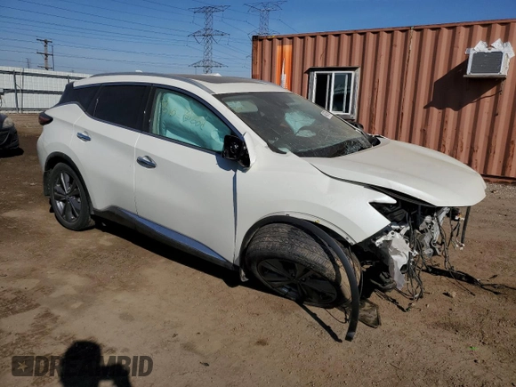 2023 Nissan Murano Platinum with VIN 5N1AZ2DS2PC119805, listed as a Copart auction lot 48507995 with Not Provided miles and Salvage Title. Bid and sale history available at carsss.com. Image 4.