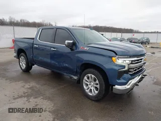 2024 Chevrolet Silverado 1500 LTZ with VIN 2GCUDGED9R1145243, listed as a IAAI auction lot 41537087 with 24,292 mi miles and . Bid and sale history available at DreamBid. Image 1.