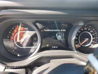 2024 Jeep Wrangler Sport S with VIN 1C4PJXAG3RW368392, listed as a Copart auction lot 52962535 with 9,128 mi miles and Salvage title. Bid and sale history available at DreamBid. Image 9.