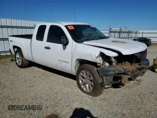2012 Chevrolet Silverado 1500 Work Truck with VIN 1GCRKPEA0CZ128363, listed as a Copart auction lot 46669325 with 130,715 mi miles and Salvage Title. Bid and sale history available at DreamBid. Image 4.