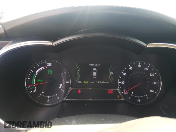 2013 Kia Optima EX with VIN KNAGM4ADXD5061535, listed as a Copart auction lot 65505935 with 136,092 mi miles and Clean title. Bid and sale history available at DreamBid. Image 9.