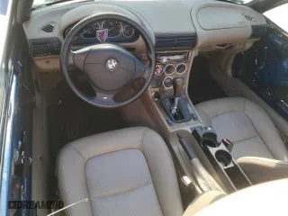 2001 BMW Z3 2.5i with VIN WBACN33401LM00667, listed as a Copart auction lot 75389764 with 0 mi miles and Clean Title. Bid and sale history available at carsss.com. Image 8.