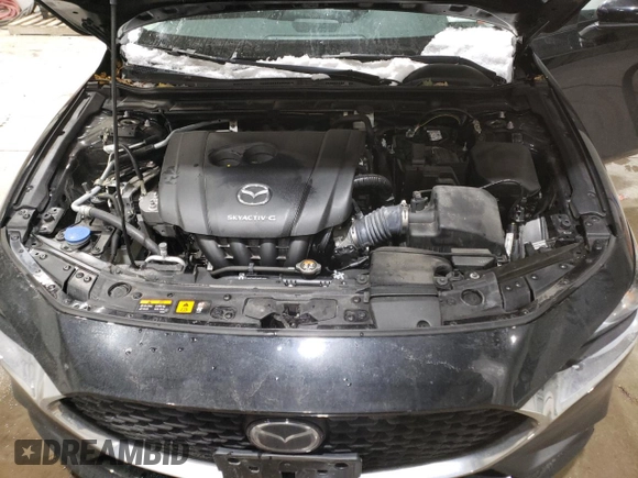 2021 Mazda 3 2.0 with VIN 3MZBPAA71MM205770, listed as a Copart auction lot 41704895 with 37,194 mi miles and Salvage Title. Bid and sale history available at DreamBid. Image 11.