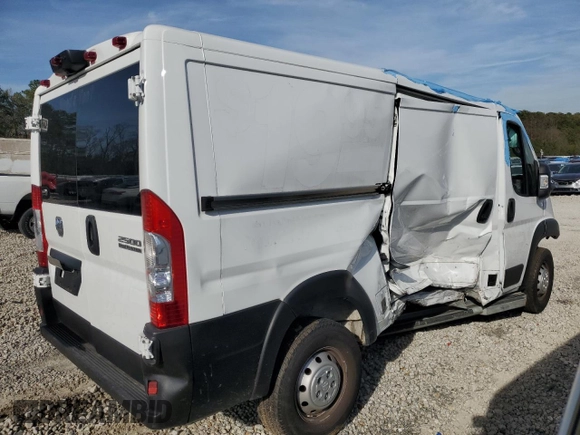 2023 Ram ProMaster Cargo with VIN 3C6LRVVG9PE551204, listed as a Copart auction lot 49501805 with 28,831 mi miles and Salvage Title. Bid and sale history available at DreamBid. Image 3.