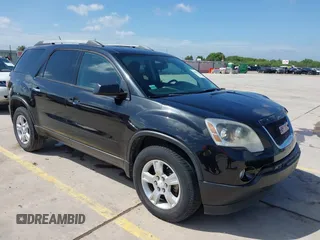 2012 GMC Acadia SL with VIN 1GKKRNED9CJ404649, listed as a IAAI auction lot 39854470 with 125,000 mi miles and . Bid and sale history available at DreamBid. Image 1.