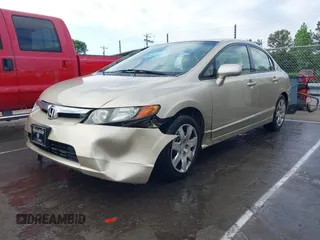2008 Honda Civic LX with VIN 1HGFA16518L099505, listed as a IAAI auction lot 42138877 with 245,046 mi miles and . Bid and sale history available at DreamBid. Image 2.