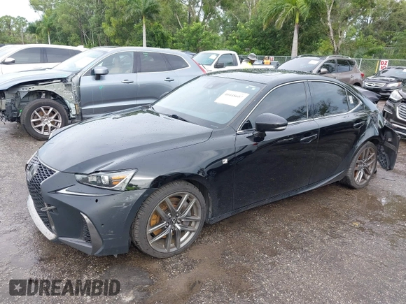 2018 Lexus IS with VIN JTHBA1D25J5071415, listed as a IAAI auction lot 41537146 with 98,343 mi miles. Bid and sale history available at carsss.com. Image 2.