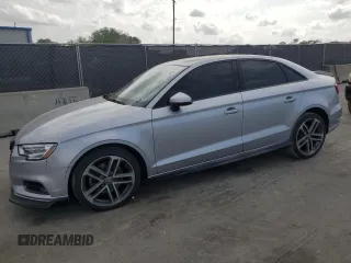 2020 Audi A3 Sedan Premium with VIN WAUAUGFF0LA053273, listed as a Copart auction lot 47869585 with 42,977 mi miles and Salvage Title. Bid and sale history available at carsss.com. Image 1.