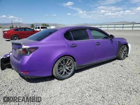2016 Lexus GS F F z VIN JTHBP1BL1GA000609, wystawiony jako Copart lot #53676015 z przebiegiem 146 111 mil mil oraz Szkoda całkowita • Salvage title. Historia ofert i sprzedaży dostępna na DreamBid. Obrazek 3.