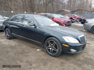 2007 Mercedes-Benz S-Class 5.5L V8 with VIN WDDNG86XX7A140894, listed as a IAAI auction lot 41259310 with 96,438 mi miles. Bid and sale history available at carsss.com. Image 1.