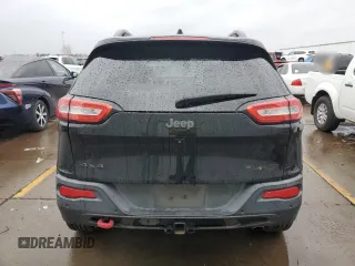2017 Jeep Cherokee Trailhawk L Plus with VIN 1C4PJMBS2HW621430, listed as a Copart auction lot 84537184 with 125,101 mi miles and Salvage Title. Bid and sale history available at carsss.com. Image 6.