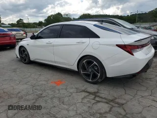 2023 Hyundai Elantra N Line z VIN KMHLR4AF1PU546303, wystawiony jako Copart lot #56982655 z przebiegiem 30 486 mil mil oraz Szkoda całkowita • Salvage title. Historia ofert i sprzedaży dostępna na DreamBid. Obrazek 2.