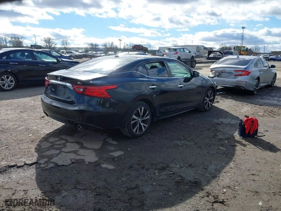 2016 Nissan Maxima 3.5 SV with VIN 1N4AA6AP8GC900823, listed as a IAAI auction lot 41498239 with NaN miles. Bid and sale history available at carsss.com. Image 4.