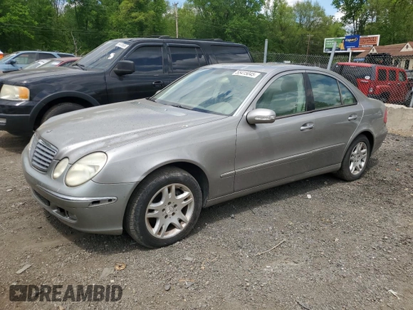 2006 Mercedes-Benz E 350 with VIN WDBUF56J56A805166, listed as a Copart auction lot 55415045 with Not Provided miles and Salvage Title. Bid and sale history available at DreamBid. Image 1.