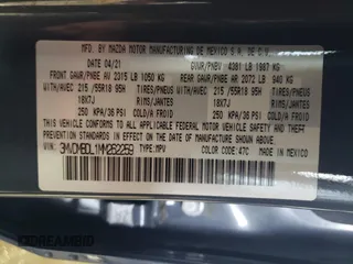 2021 Mazda CX-30 Premium with VIN 3MVDMBDL1MM262259, listed as a Copart auction lot 87480014 with 29,433 mi miles and Salvage Title. Bid and sale history available at carsss.com. Image 14.