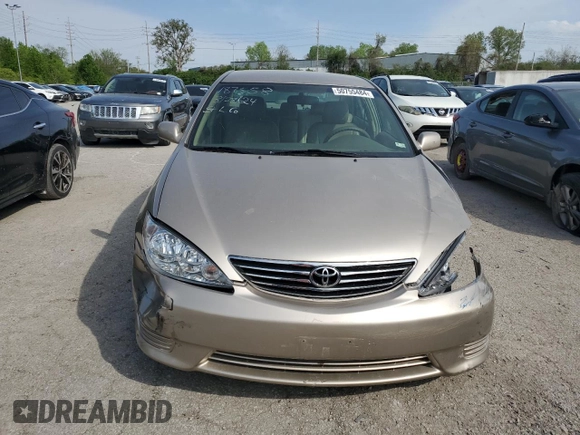 2005 Toyota Camry LE with VIN 4T1BF32K35U616312, listed as a Copart auction lot 50755484 with 41,045 mi miles and Salvage Title. Bid and sale history available at DreamBid. Image 5.