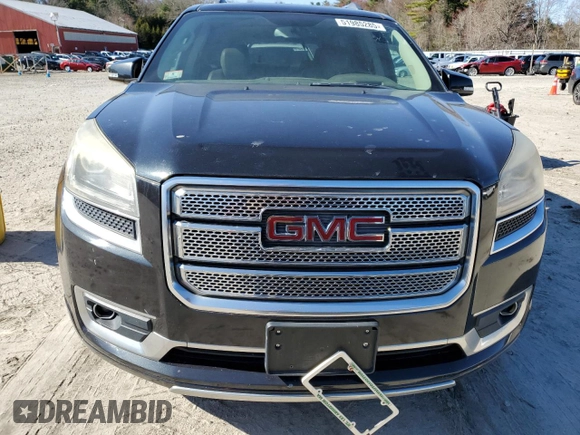 2013 GMC Acadia Denali with VIN 1GKKVTKD7DJ150929, listed as a Copart auction lot 51985285 with 0 mi miles and Clean Title. Bid and sale history available at carsss.com. Image 5.